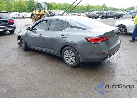 2020 Nissan Sentra S Xtronic Cvt из США, поврежденный, VIN 3N1AB8BV1LY224641